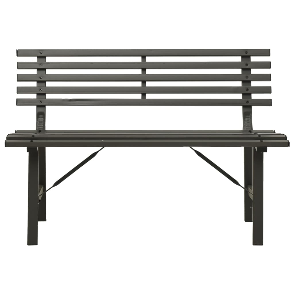 Garden Bench 110 Cm Steel