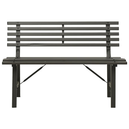 Garden Bench 110 Cm Steel