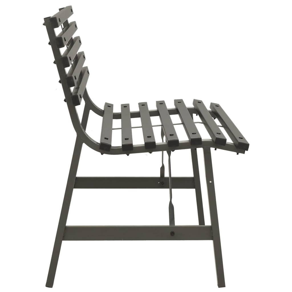 Garden Bench 110 Cm Steel