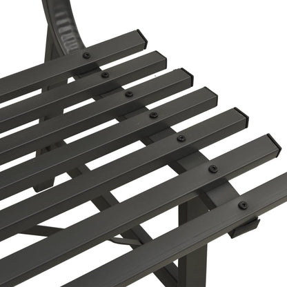 Garden Bench 110 Cm Steel