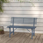 Garden Bench 110 Cm Steel
