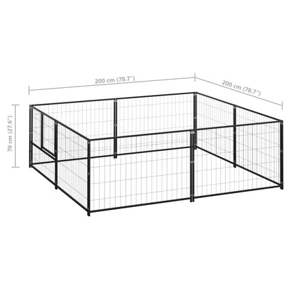 Dog Kennel 4 M² Steel