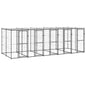 Outdoor Dog Kennel Steel With Roof