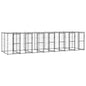 Outdoor Dog Kennel Steel With Roof