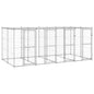 Outdoor Dog Kennel Steel With Roof