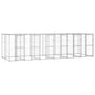 Outdoor Dog Kennel Steel With Roof
