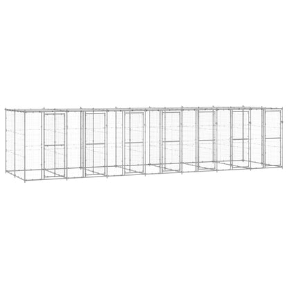 Outdoor Dog Kennel Steel With Roof