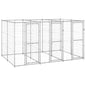 Outdoor Dog Kennel Steel With Roof