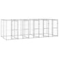 Outdoor Dog Kennel Steel With Roof