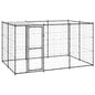 Outdoor Dog Kennel Steel With Roof 7.26 M²