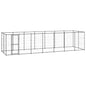 Outdoor Dog Kennel Steel With Roof 7.26 M²