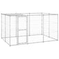 Outdoor Dog Kennel Steel With Roof 7.26 M²