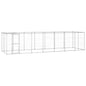 Outdoor Dog Kennel Steel With Roof 7.26 M²