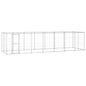 Outdoor Dog Kennel Steel With Roof 7.26 M²