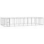 Outdoor Dog Kennel Steel 14.52 M²