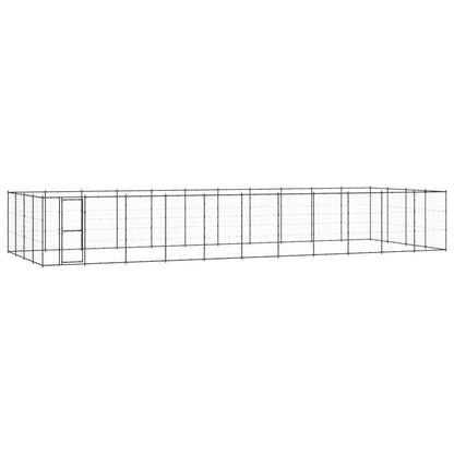 Outdoor Dog Kennel Steel 14.52 M²