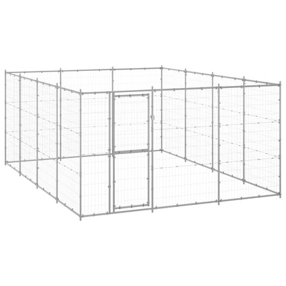 Outdoor Dog Kennel Steel 14.52 M²