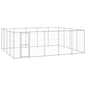 Outdoor Dog Kennel Steel 14.52 M²