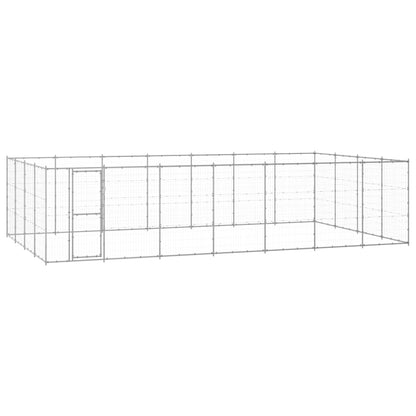 Outdoor Dog Kennel Steel 14.52 M²