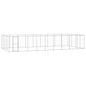 Outdoor Dog Kennel Steel 14.52 M²