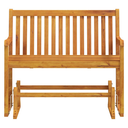 Garden Swing Bench 110 Cm Solid Acacia Wood