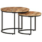 Nesting Tables 3 Pcs Solid Wood Acacia