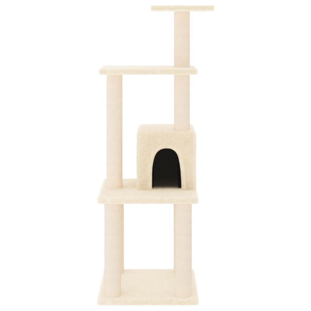Cat Tree With Sisal Scratching Posts 105 Cm