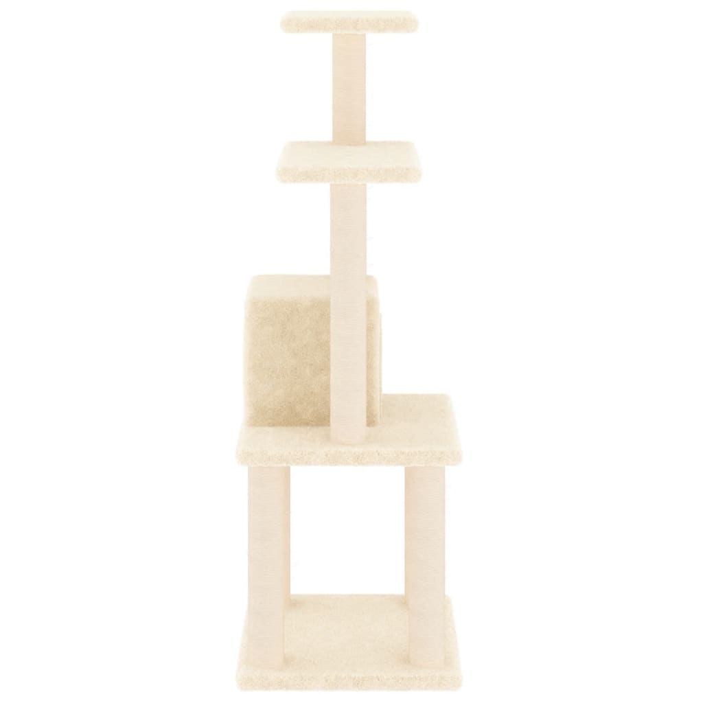 Cat Tree With Sisal Scratching Posts 105 Cm