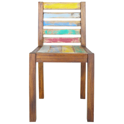 Dining Chairs 6 Pcs Solid Reclaimed Wood