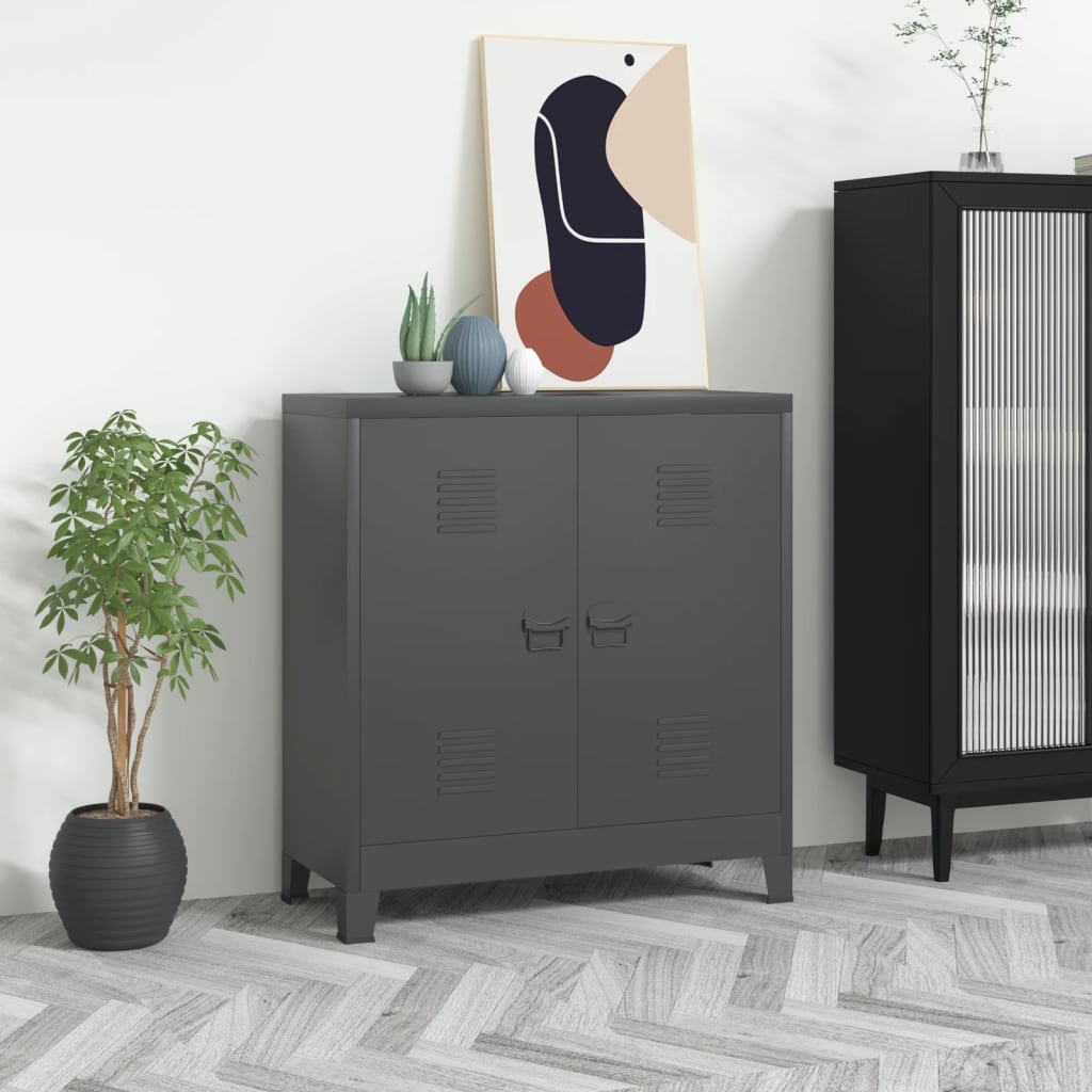 Industrial Storage Chest 90X40X100 Cm Steel