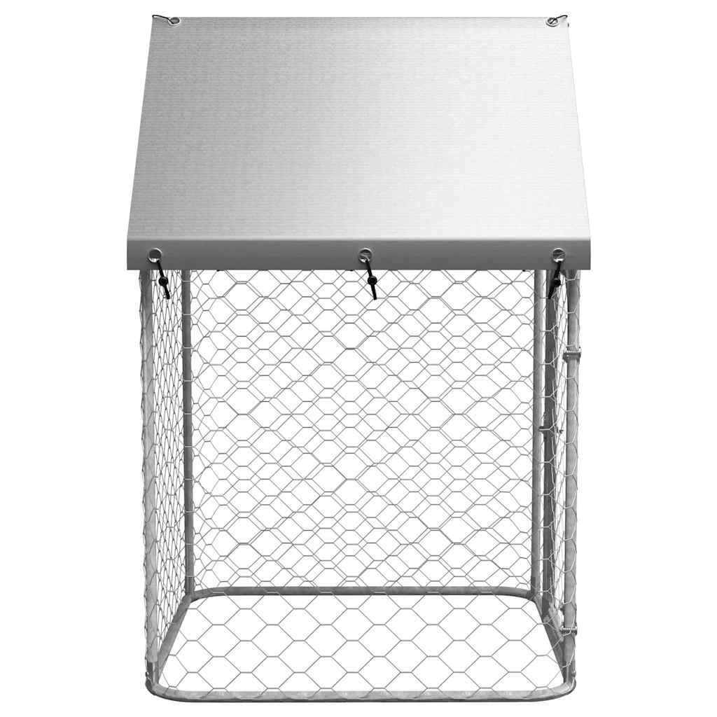 Outdoor Dog Kennel With Roof