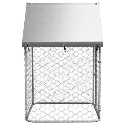 Outdoor Dog Kennel With Roof