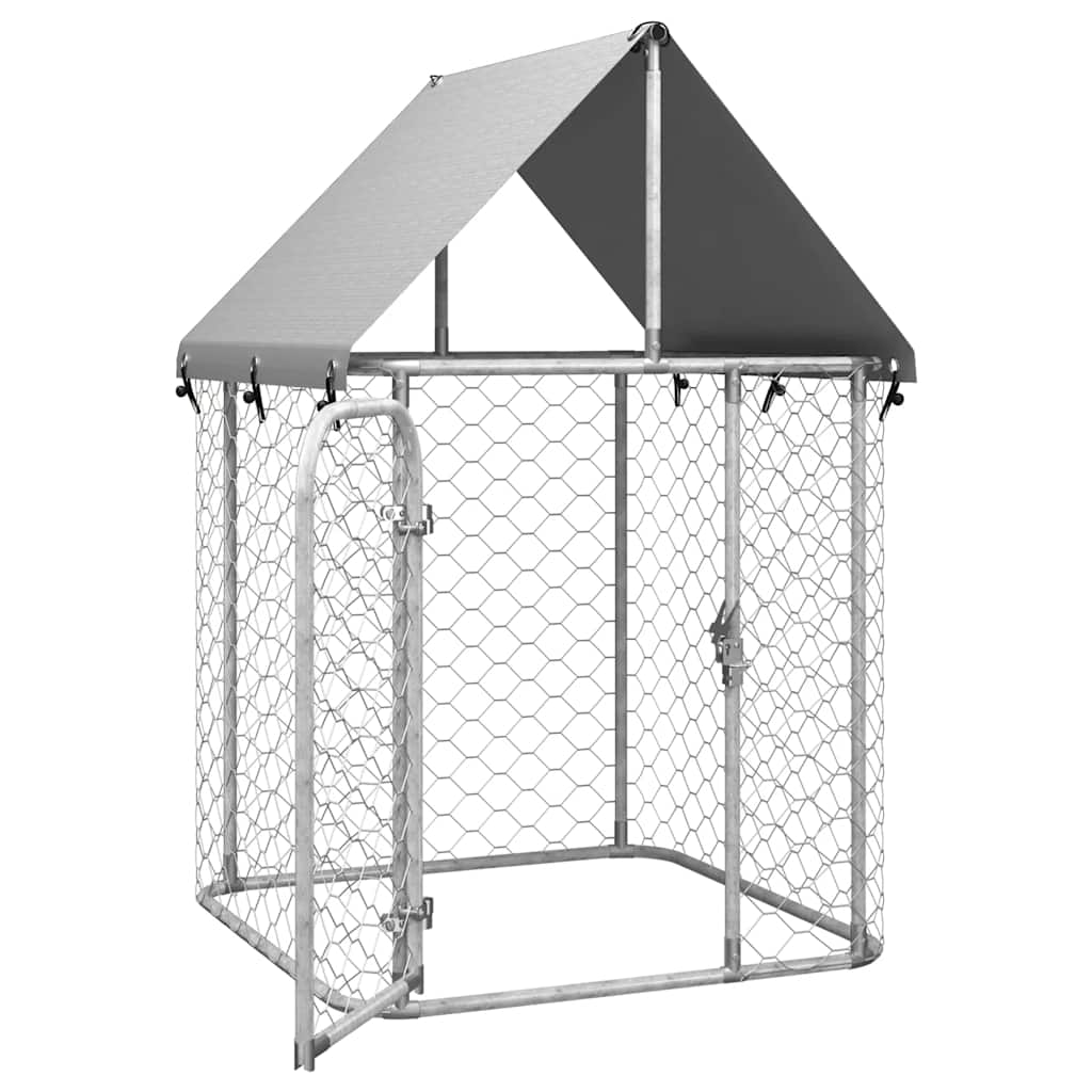 Outdoor Dog Kennel With Roof