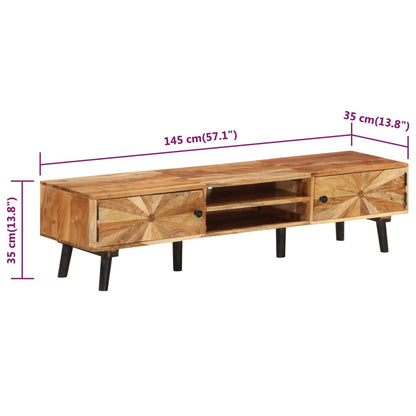 Tv Cabinet Solid Wood Acacia