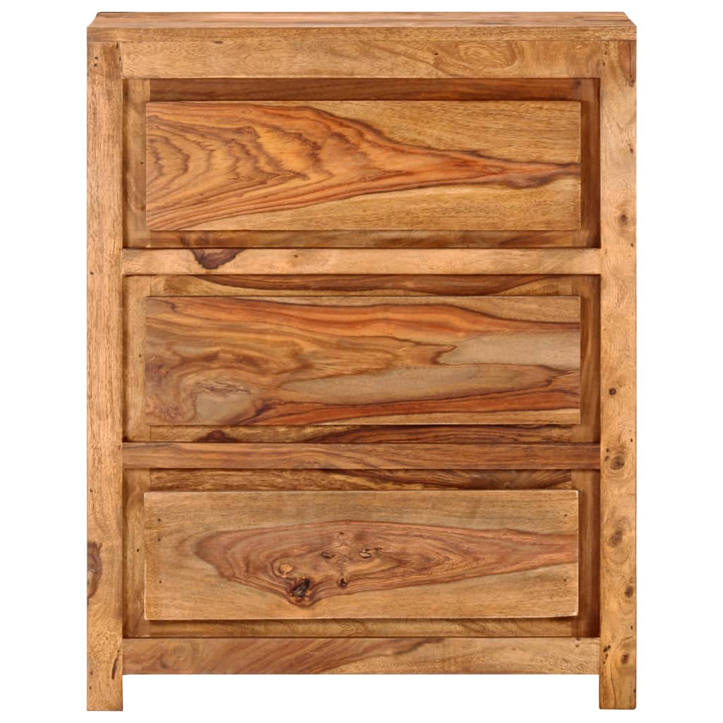 Drawer Cabinet Solid Wood Acacia