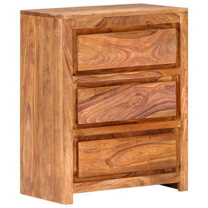 Drawer Cabinet Solid Wood Acacia