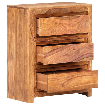 Drawer Cabinet Solid Wood Acacia