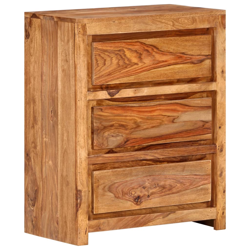 Drawer Cabinet Solid Wood Acacia