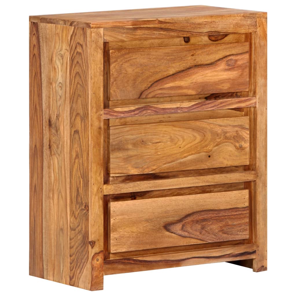 Drawer Cabinet Solid Wood Acacia