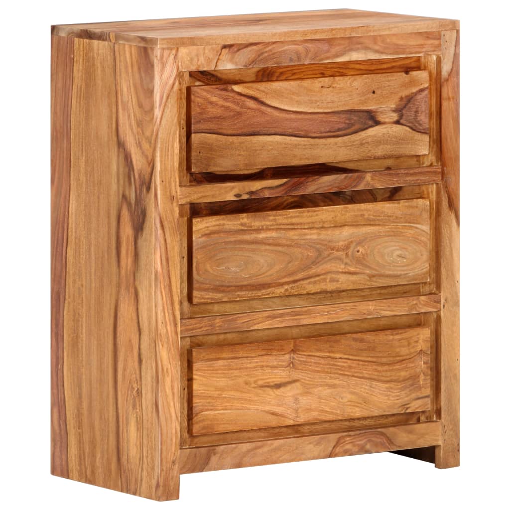Drawer Cabinet Solid Wood Acacia