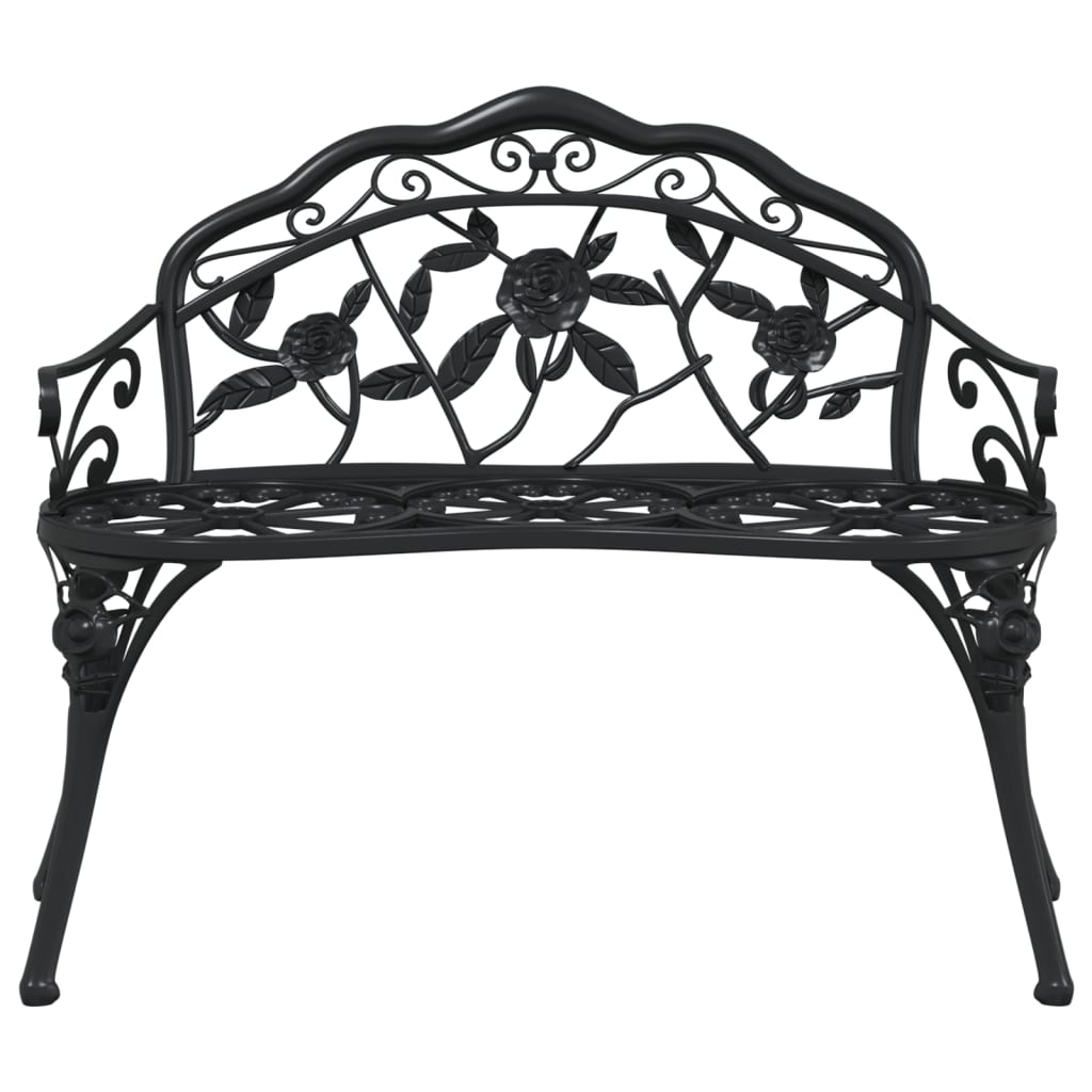 Garden Bench 99 Cm Cast Aluminium
