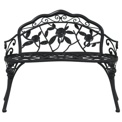 Garden Bench 99 Cm Cast Aluminium