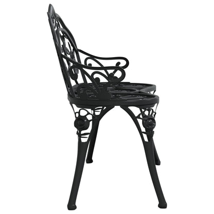 Garden Bench 99 Cm Cast Aluminium
