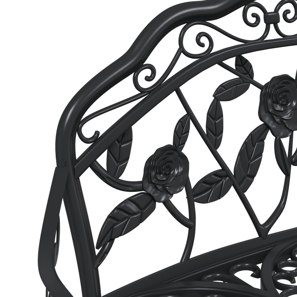 Garden Bench 99 Cm Cast Aluminium