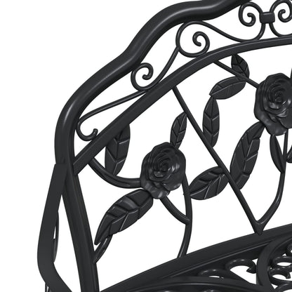 Garden Bench 99 Cm Cast Aluminium