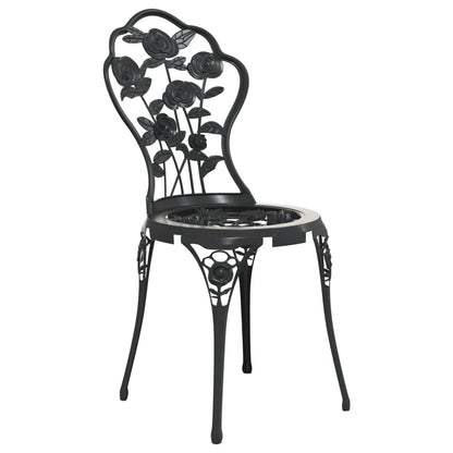 Bistro Chairs 2 Pcs Cast Aluminium