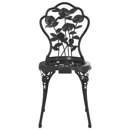 Bistro Chairs 2 Pcs Cast Aluminium
