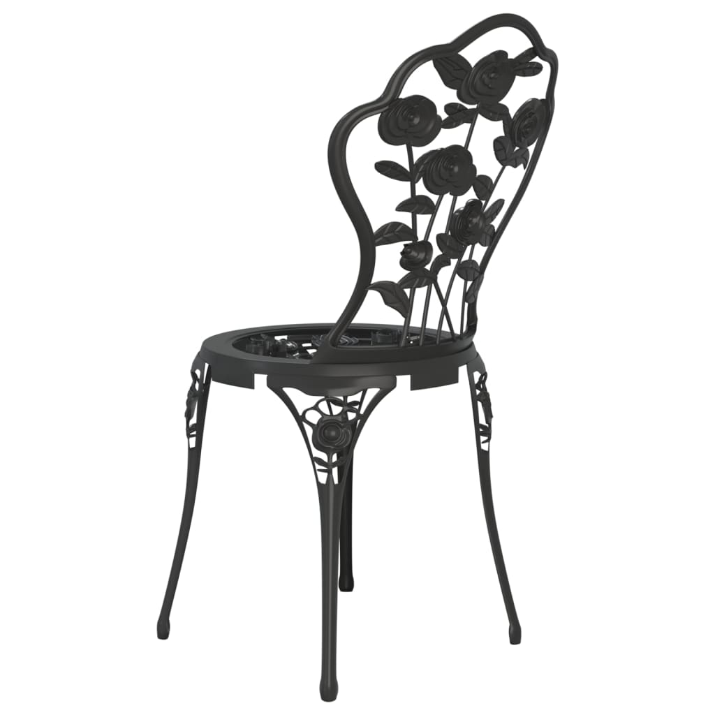 Bistro Chairs 2 Pcs Cast Aluminium