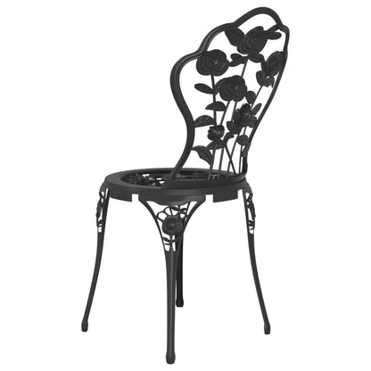 Bistro Chairs 2 Pcs Cast Aluminium