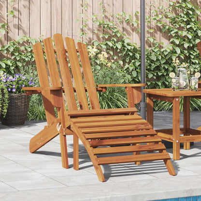 Adirondack Garden Chair Solid Wood Acacia